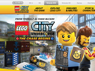 Lego City 3ds Website Development