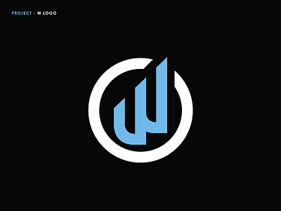 W Logo Concept branding design flat icon illustration illustrator logo logo design minimal typography