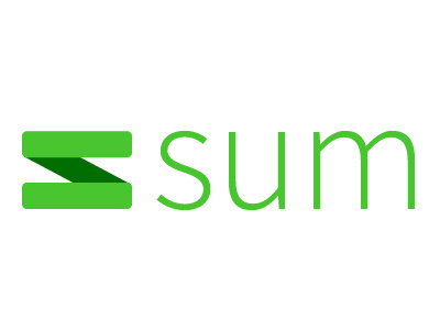 Sum Logo application branding logo