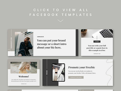 Unearth Facebook Template - III app branding design graphic design illustration logo typography ui ux vector