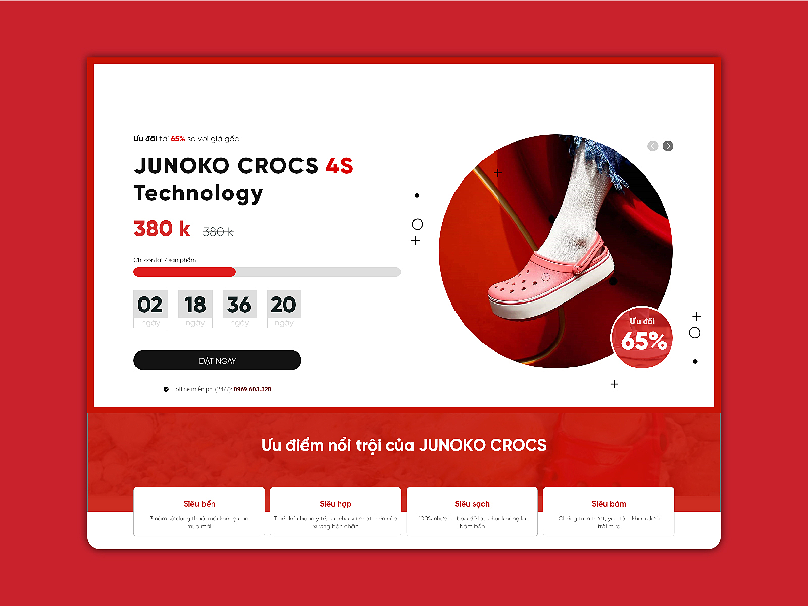 Crocs Sale LandingPage by Ph m Vi t Linh on Dribbble