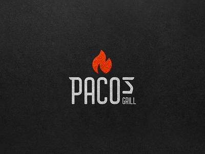 PACOS GRILL chiclayo creative design fiesta fire grill inspiration logo parrilla peru