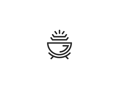 Grill Icon Design design designer flat graphic icon lima logo minimalist perú