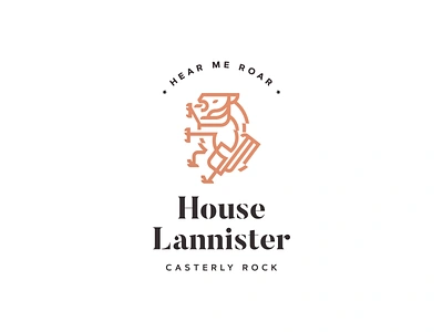 House Lannister - Modern Logotype 2017 2018 brand branding chiclayo design designer dribbble graphic graphic designer identity illustration inspiration lima logo logotype music packaging peru perú