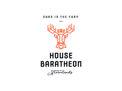 House Baratheon - Modern Logotype baratheon brand design designer gameofthrones graphic graphic designer hbo house identity inspiration lima logo logotype movie serie shields thrones tv vector