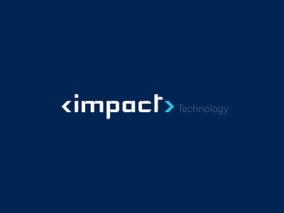 Impact Technology brand branding design designer graphic graphic designer identity inspiration logo logotype