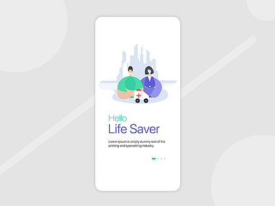 Mobile Splash Screen UI Design