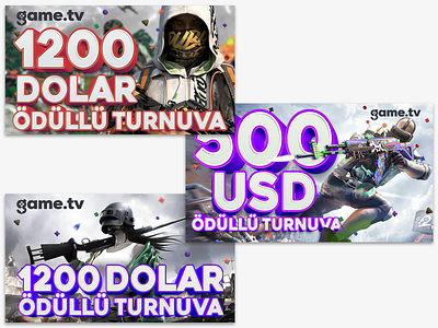 Tournament Broadcast Thumbnails branding design graphic design illustration thumbnail ui vector youtube