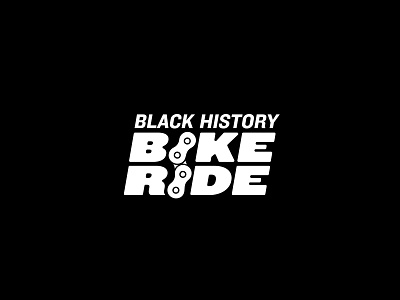 Black History Bike Ride blackart blackdesigner logo vector
