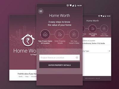 Android App app design interface mobile