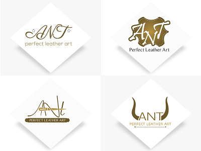 Logo art baglogo boutique leather logo stich