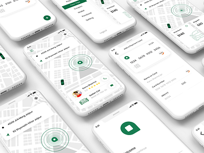 Taxi Driver App app app design design ios mobile app mobile design ui