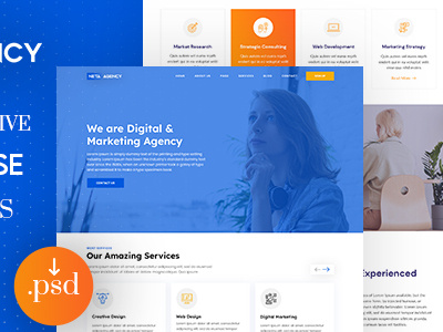 Multipurpose Landing Pages Template Package landing page design landing pages multi purpose landing pages