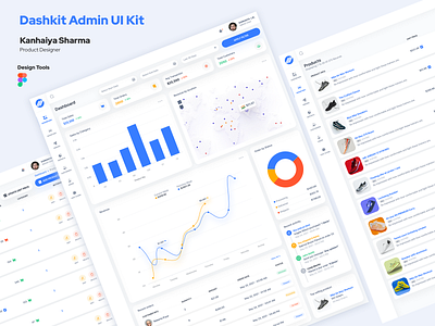 Dashkit Admin UI Kit admin dashboard admin kit admin ui kit dashboard design dashkit ui user interface