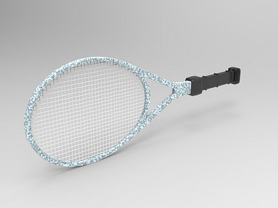 tennis bet 3D modeling