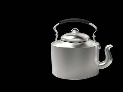 3d kettle modeling