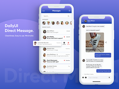 Daily UI - Direct Message