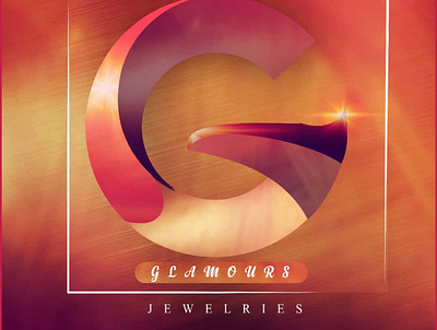 Glamours graphic design logo