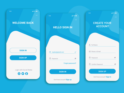 Welcome back ui by Adebanjo Babatunde on Dribbble