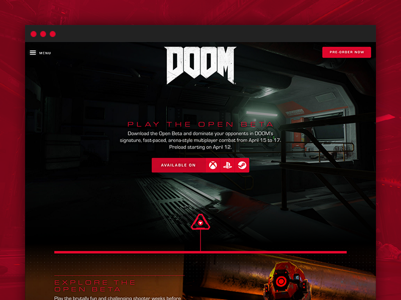 how to get into doom beta