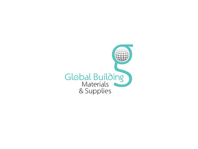 Global Building Materials & Supplies branding design global icon illustration logo type typography vector