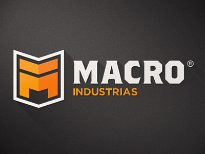 Macro Industries logo long shadow macro website
