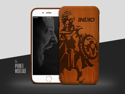 Bamboo iPhone Case Mockup