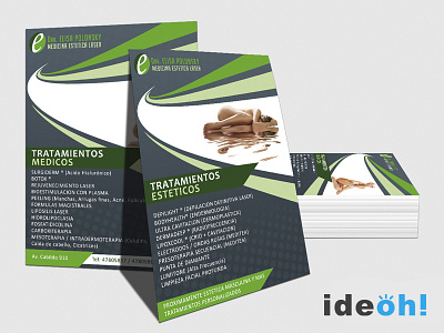 Flyer / Aesthetic advertisement business cards emiliano negrillo flyers graphic design ideoh