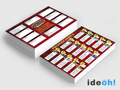 Flyer / Delivery advertisement business cards emiliano negrillo flyers graphic design ideoh