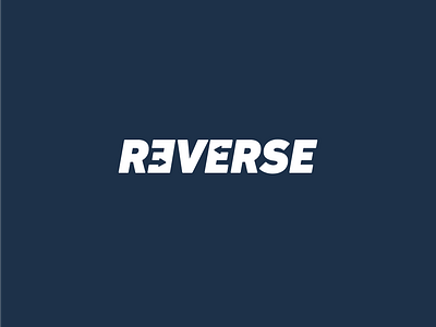 Reverse arrow branding branding design logo minimalism minimalist reverse reversed typo