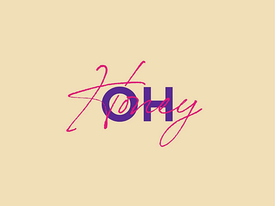 Oh Honey Logo logo logodesign logotype