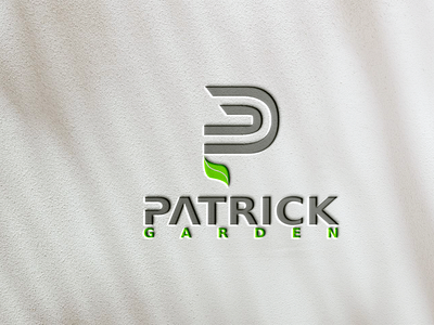 Logo Patrick Garden (Letter P)