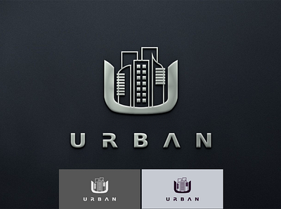 Logo Urban branding city design graphic design letter logo logo text logo urban urban city