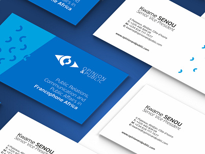 Opinion & Public Business Cards branding business card design business cards businesscard design flat identity identity design logo print design typography vector