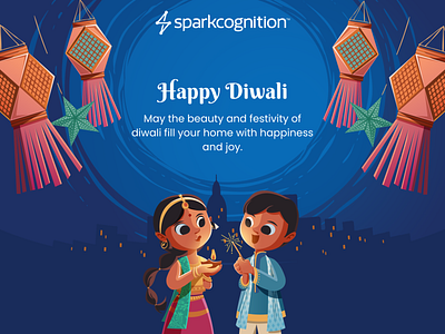 Diwali Poster app branding design graphic design illustration logo typography ui ux vector