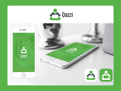 Qazzi Logo app branding design graphic design illustration logo typography ui ux vector