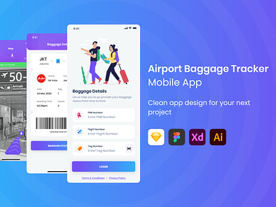 Airport Baggage Tracker App