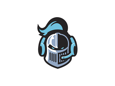 Cyberwarrior cyber cybersport game headphones helmet knight warrior