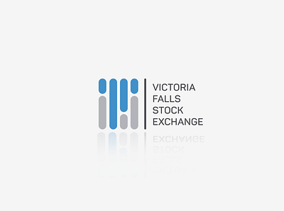Victoria Falls Stock Exchange Logo Design big idea branding concept graphic design identity illustrator logo