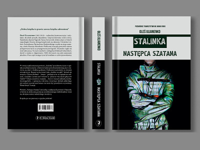 Okładka "Stalinka. Następca Szatana" 2d adobe book cover book design graphic design il illustration publishing