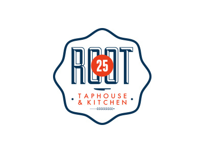 Root 25 Taphouse & Kitchen branding logo logo design logos