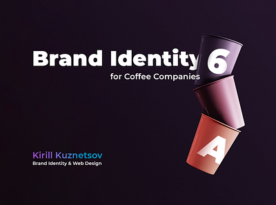 Brand Identity Cups brand design brand identity brand identity branding graphic brand identity designer branding design
