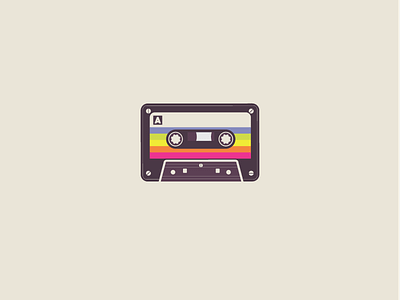 Cassette Tape by Kennan on Dribbble