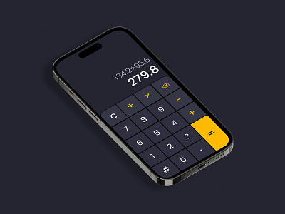 simple calculator design graphic design mobile app mobile design ui ux