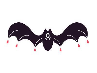 Bat bat fly halloween spooky spooky season wings