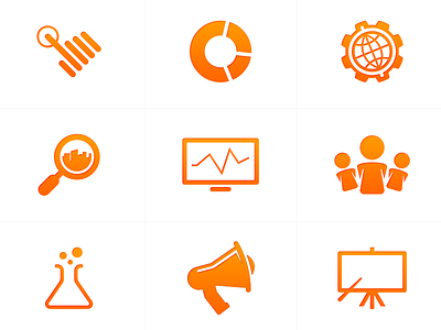 Icon Set for a Website