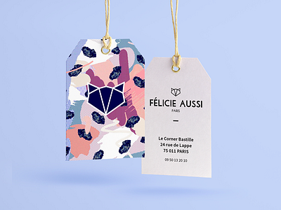 Félicie Aussi brand branding felicie fox jewelry paris