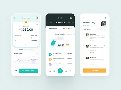 e-Commerce & Finance Analytics - Mobile app by Maciej Kałaska for ...