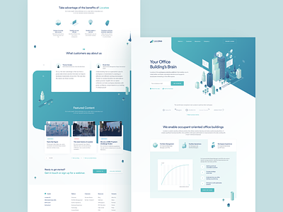 Locatee - Landing page