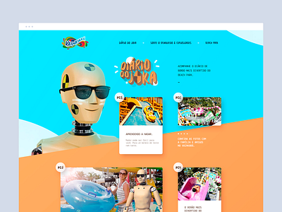 Beach Park adobe art director behance design dibbble dribbble flat graphic interface layout ui ux ux ui design web web design webdesign